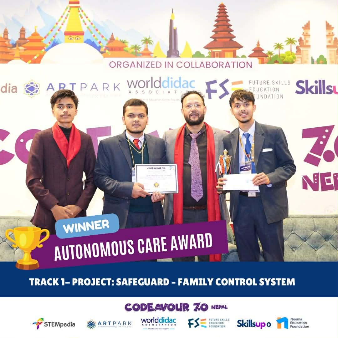 Codeavour 7.0 International Nepal Edition — Award